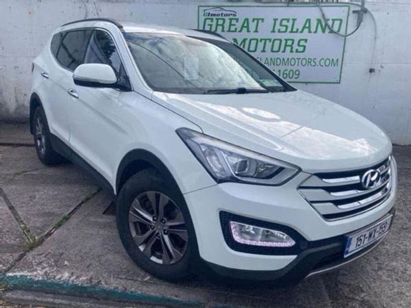 Hyundai Santa Fe SUV, Diesel, 2015, White