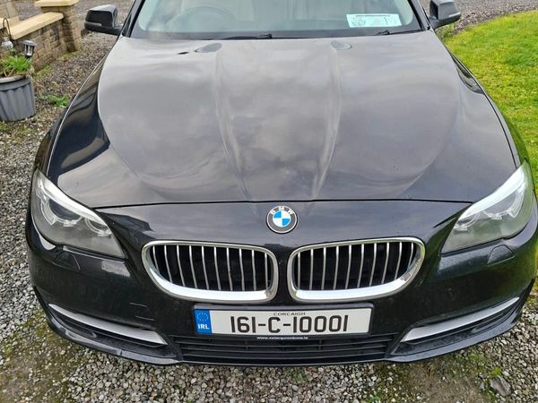 BMW 5-Series Saloon, Diesel, 2016, Black