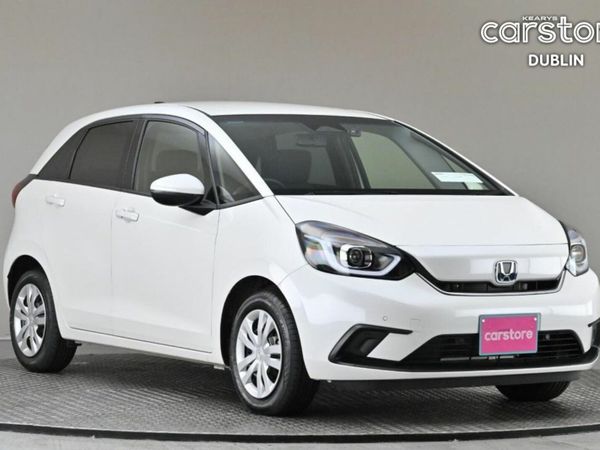 Honda Fit Hatchback, Petrol Hybrid, 2021, White