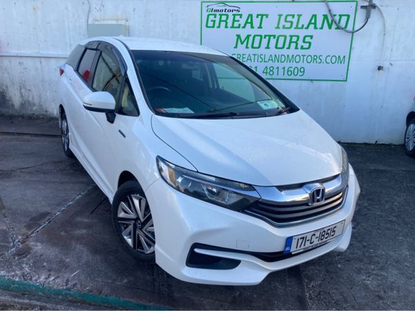 Honda Shuttle Estate, Petrol Hybrid, 2017, White