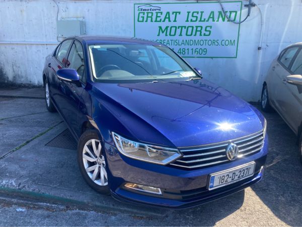 Volkswagen Passat Saloon, Diesel, 2018, Blue