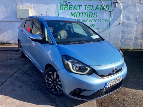 Honda Fit Hatchback, Petrol Hybrid, 2020, Blue