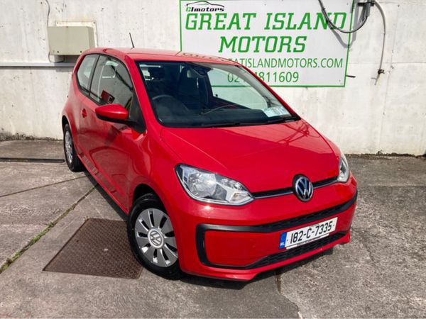 Volkswagen up! Hatchback, Petrol, 2018, Red