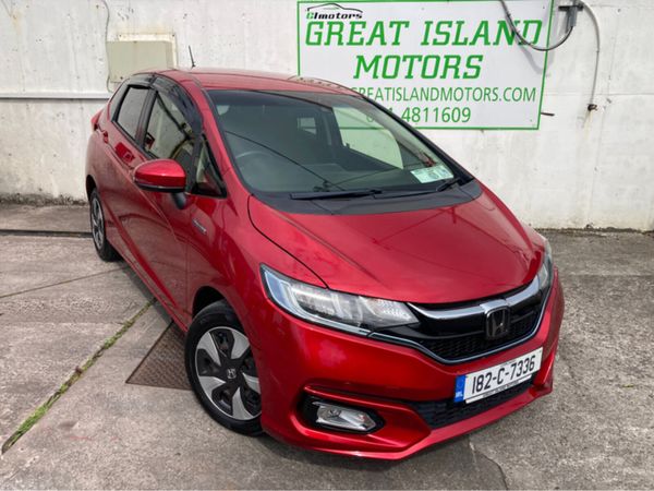 Honda Fit Hatchback, Petrol, 2018, Red