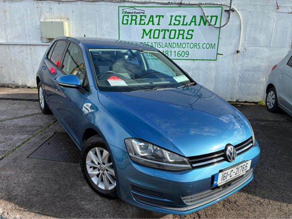 Volkswagen Golf Hatchback, Petrol, 2016, Blue