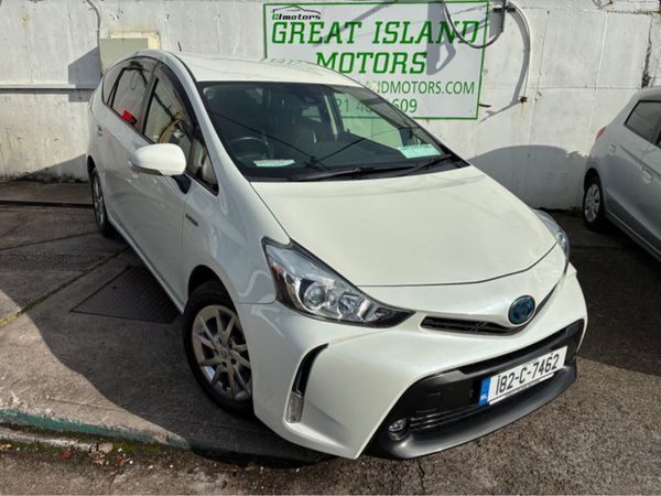 Toyota Prius Estate, Petrol Hybrid, 2018, White