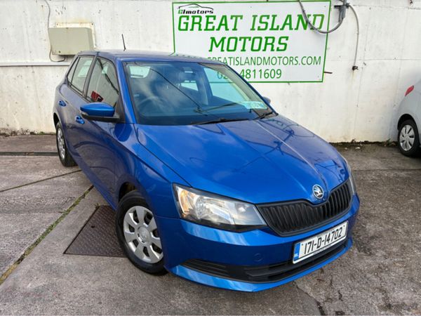 Skoda Fabia Hatchback, Petrol, 2017, Blue