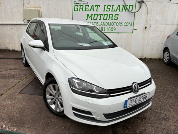 Volkswagen Golf Hatchback, Petrol, 2015, White