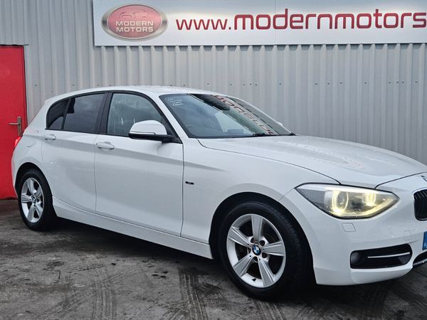BMW 1-Series Hatchback, Petrol, 2014, White