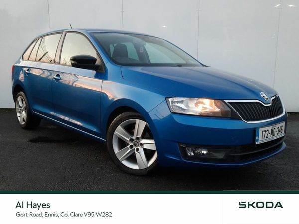 Skoda Rapid Hatchback, Diesel, 2017, Blue