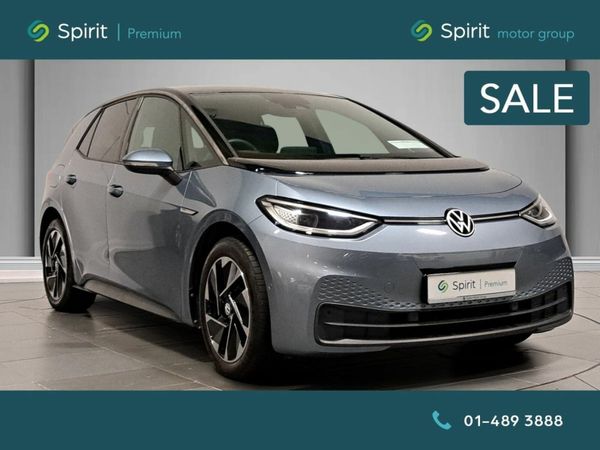 Volkswagen ID.3 Hatchback, Electric, 2022, Blue