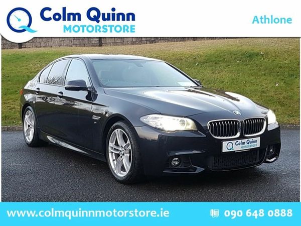 BMW 5-Series Saloon, Diesel, 2016, Black