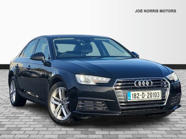 Audi A4 Saloon, Diesel, 2018, Black