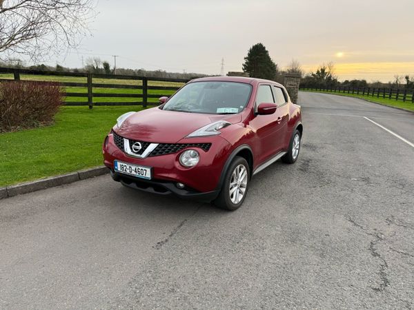 Nissan Juke SUV, Diesel, 2018, Red