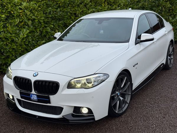 BMW 5-Series Saloon, Diesel, 2016, White