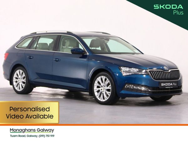 Skoda Superb Saloon, Petrol, 2023, Blue