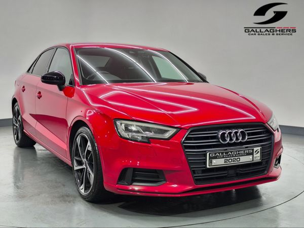 Audi A3 Saloon, Petrol, 2020, Red