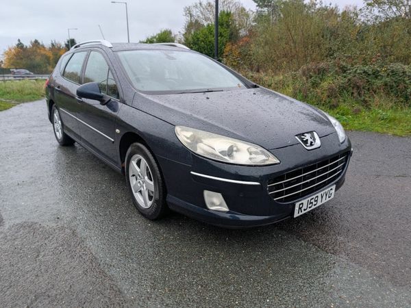Peugeot 407 Estate, Diesel, 2010, Blue