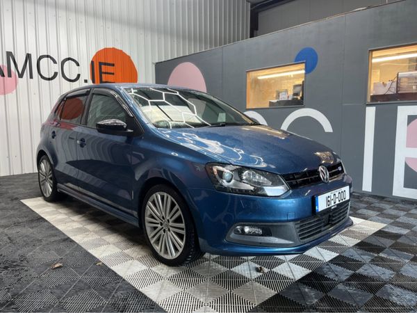 Volkswagen Polo Hatchback, Petrol, 2016, Blue