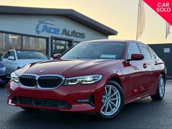 BMW 3-Series Saloon, Diesel, 2020, Red