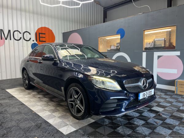 Mercedes-Benz C-Class Saloon, Diesel, 2019, Blue