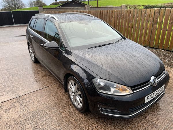 Volkswagen Golf Estate, Diesel, 2017, Black
