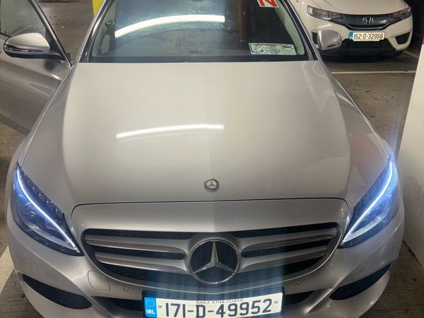 Mercedes-Benz C-Class Saloon, Petrol Plug-in Hybrid, 2017, Silver