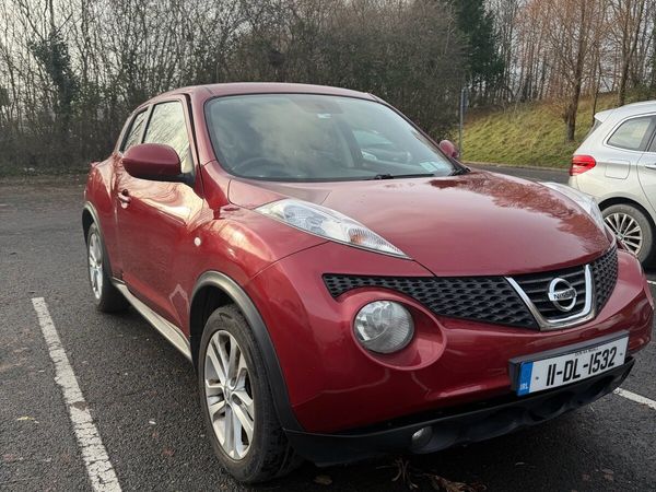 Nissan Juke SUV, Diesel, 2011, Red