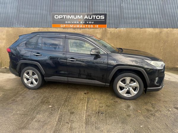 Toyota RAV4 SUV, Petrol Hybrid, 2020, Black