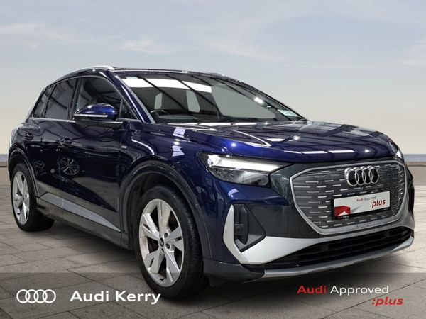 Audi Q4 e-tron Estate, Electric, 2024, Blue