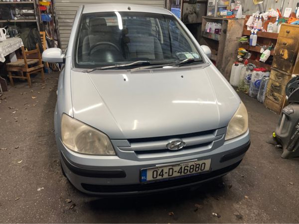Hyundai Getz Hatchback, Petrol, 2004, Blue