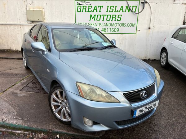 Lexus IS Saloon, Petrol, 2008, Blue