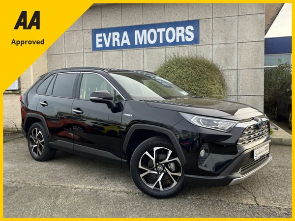 Toyota RAV4 SUV, Petrol Hybrid, 2020, Black