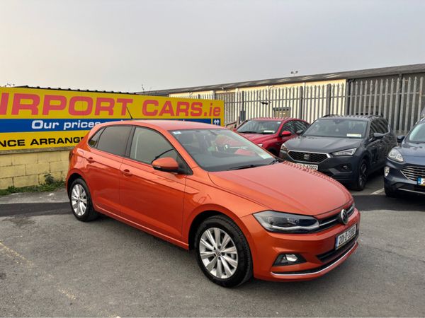 Volkswagen Polo Hatchback, Petrol, 2020, Orange