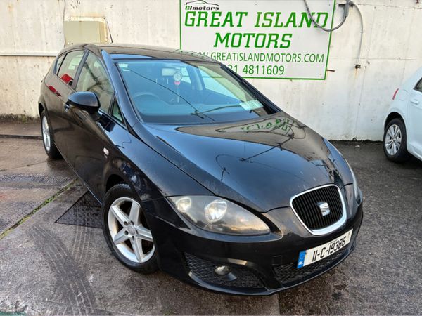 SEAT Leon Hatchback, Petrol, 2011, Black