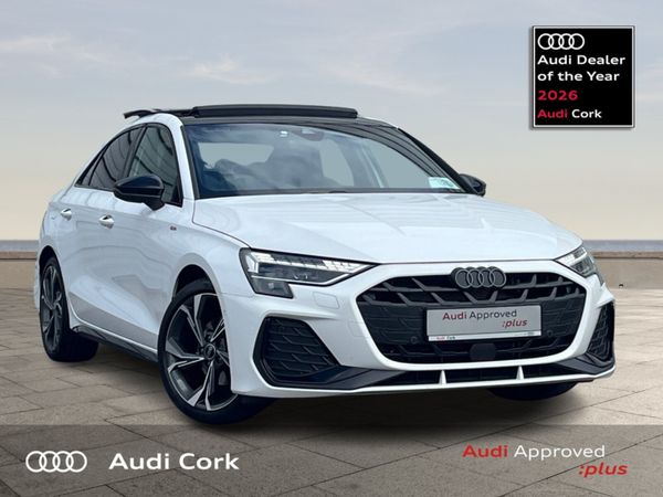 Audi A3 Saloon, Petrol, 2024, White