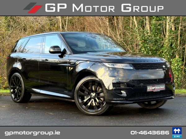 Land Rover Range Rover Sport Estate, Petrol Plug-in Hybrid, 2024, Black