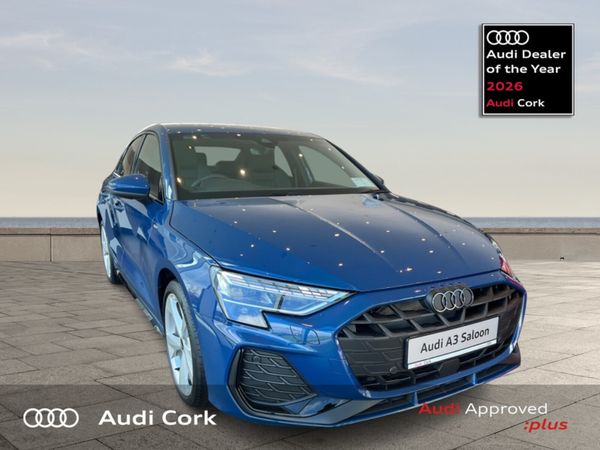 Audi A3 Saloon, Petrol, 2025, Blue