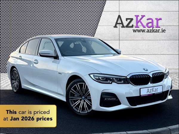 BMW 3-Series Saloon, Petrol Plug-in Hybrid, 2021, White