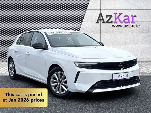 Opel Astra Hatchback, Petrol, 2022, White