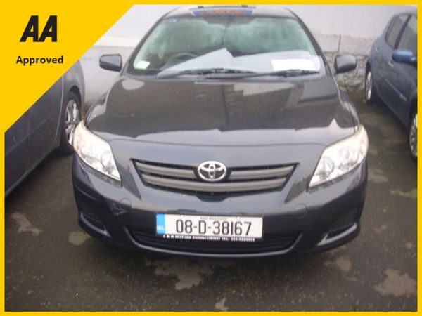 Toyota Corolla Saloon, Petrol, 2008, Black