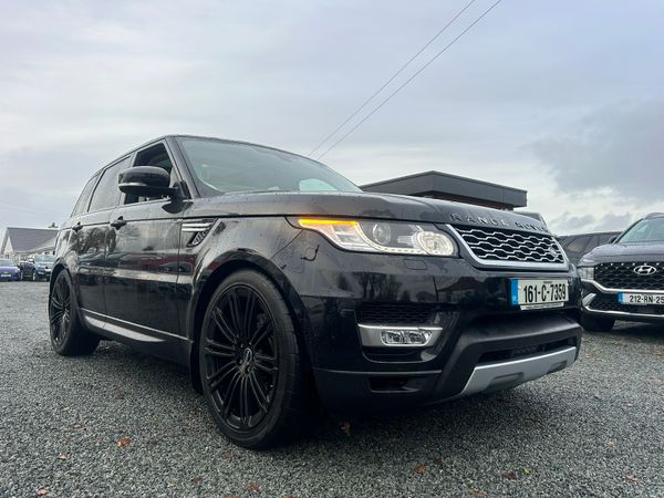 Land Rover Range Rover Sport SUV, Diesel, 2016, Black