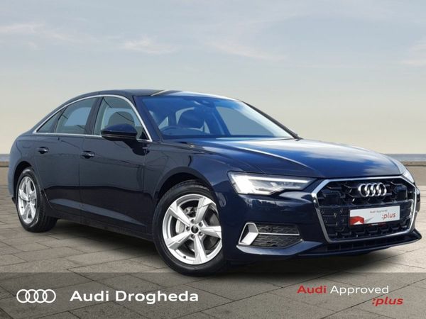 Audi A6 Saloon, Diesel Hybrid, 2025, Blue