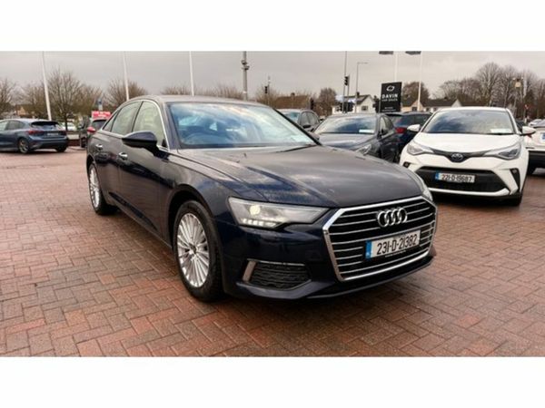 Audi A6 Saloon, Diesel, 2023, Blue