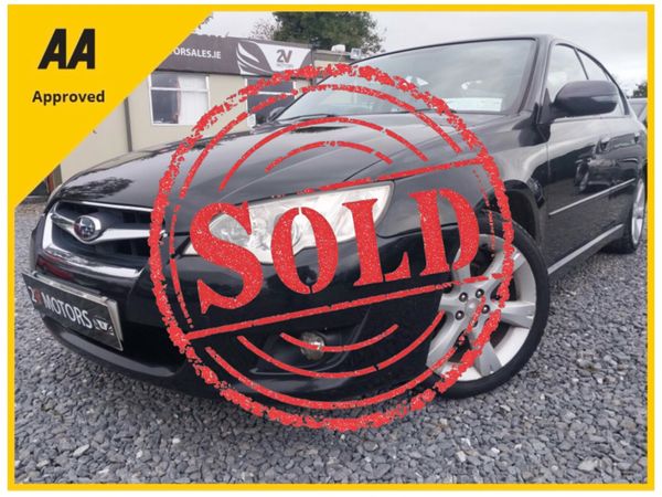 Subaru Legacy Saloon, Petrol, 2008, Black