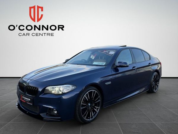 BMW 5-Series Saloon, Diesel, 2016, Blue