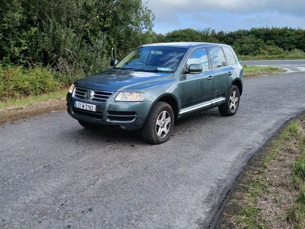 Volkswagen Touareg SUV, Diesel, 2007, Green