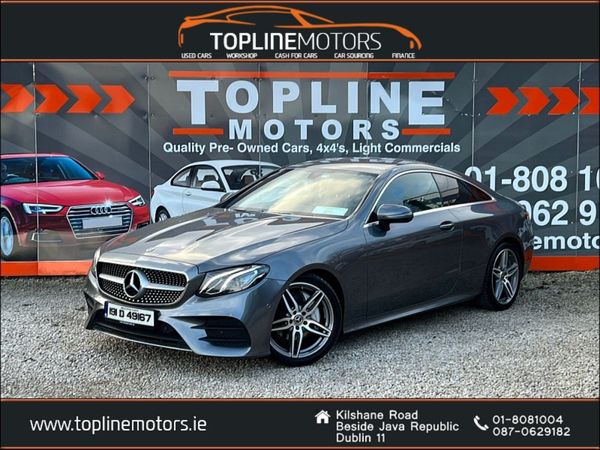 Mercedes-Benz E-Class Coupe, Diesel, 2019, Grey