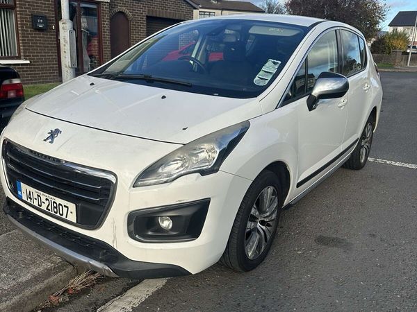 Peugeot 3008 SUV, Diesel, 2014, White