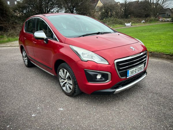 Peugeot 3008 SUV, Diesel, 2014, Red